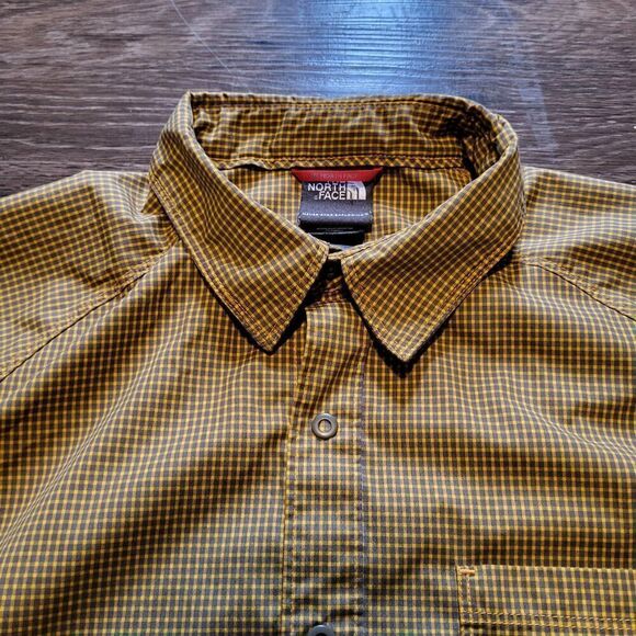 The North Face Men's Snap Up Short Sleeve Hiking Outdoor Shirt Size Small - Picture 5 of 10